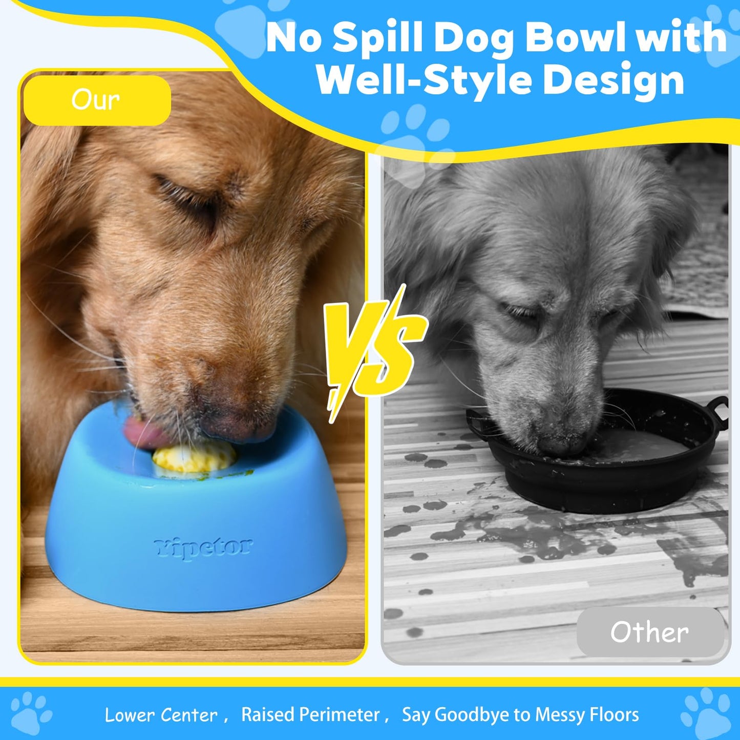 Lickly Slow Feeder Dog Bowl