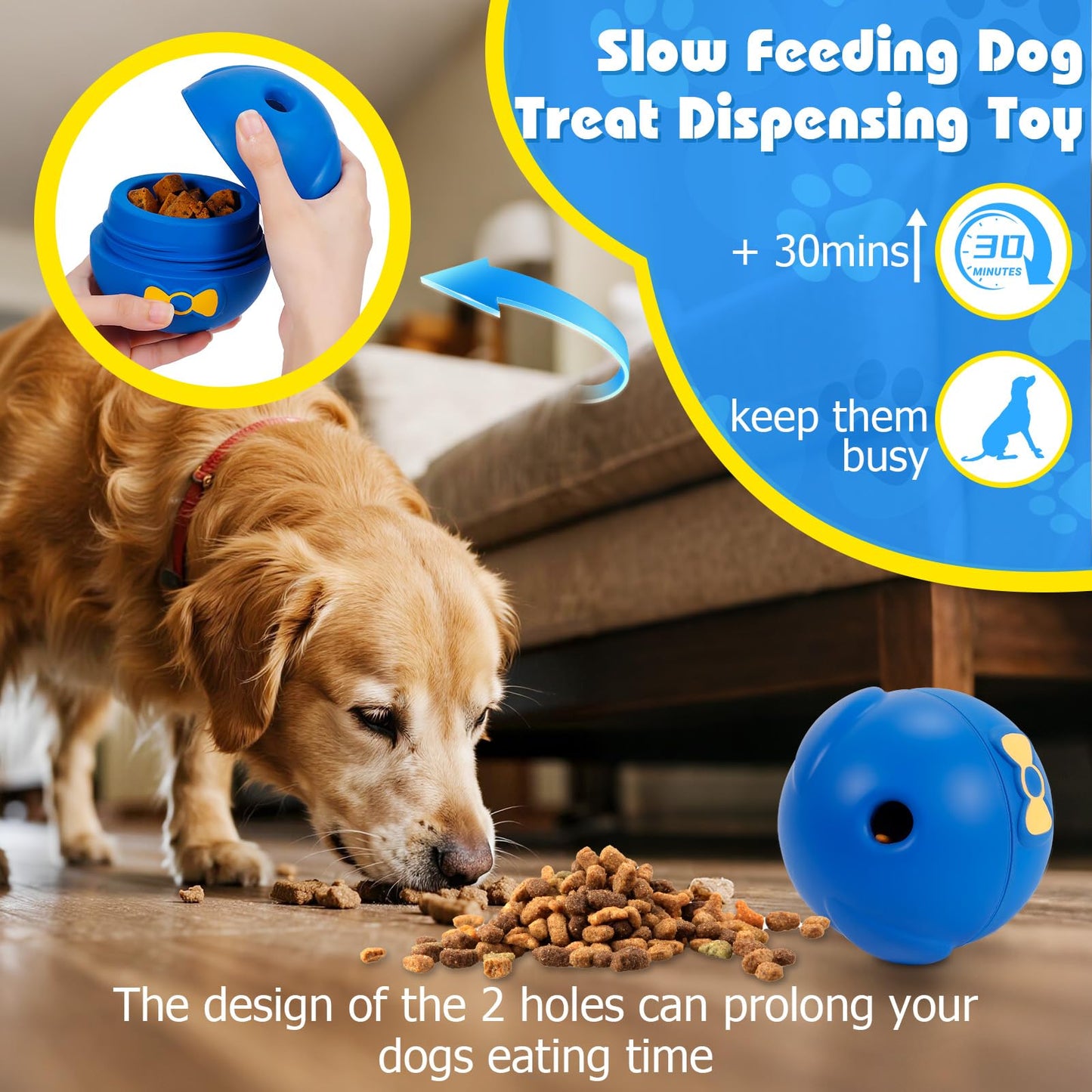 Lickly Slow Feeder Dog Bowl